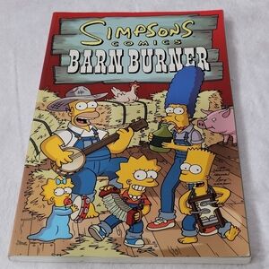 Simpsons Comics Barn Burner by Matt Groening First Edition